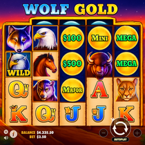 Fortunica - Wolf Gold Pokie Game - Jackpot Wins